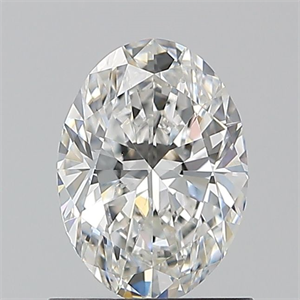 Picture of Natural Diamond 0.90 Carats, Oval with  Cut, G Color, SI2 Clarity and Certified by GIA