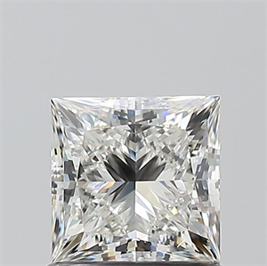 Foto Diamante Natural 1.01 quilates, Princesa , Color H, claridad VS2 y certificado GIA de