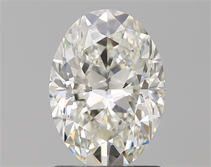 Picture of Natural Diamond 1.51 Carats, Oval with  Cut, I Color, VVS1 Clarity and Certified by GIA