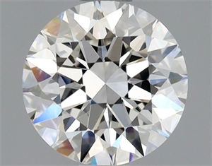 Picture of Natural Diamond 0.90 Carats, Round with Excellent Cut, H Color, VVS1 Clarity and Certified by GIA