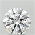 Lab Grown Diamond 2.52 Carats, Round with Ideal Cut, E Color, VVS2 Clarity and Certified by IGI