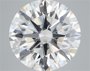Picture of Lab Grown Diamond 8.29 Carats, Round with Ideal Cut, F Color, VS2 Clarity and Certified by IGI