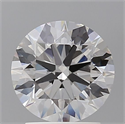 Del inventario de diamantes de laboratorio, 2.04 quilates, Redondo , Color E, claridad VVS2 y certificado IGI