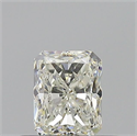 Natural Diamond 0.50 Carats, Radiant with  Cut, I Color, VS1 Clarity and Certified by GIA