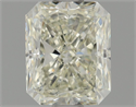 Diamante Natural 0.90 quilates, Radiante , Color K, claridad SI1 y certificado GIA