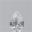 Natural Diamond 1.00 Carats, Pear with  Cut, E Color, SI1 Clarity and Certified by GIA