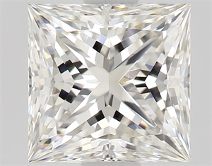 Foto Diamante Natural 1.01 quilates, Princesa , Color H, claridad VVS2 y certificado GIA de