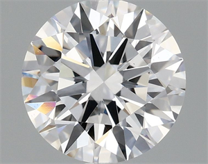 Picture of Lab Grown Diamond 0.98 Carats, Round with Ideal Cut, D Color, VS2 Clarity and Certified by IGI