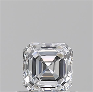 Foto Diamante Natural 0.59 quilates, Asscher , Color D, claridad VS1 y certificado GIA de