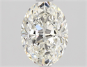 Natural Diamond 1.30 Carats, Oval with  Cut, H Color, VS2 Clarity and Certified by GIA