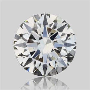 Picture of Natural Diamond 0.70 Carats, Round with Excellent Cut, I Color, VS2 Clarity and Certified by GIA