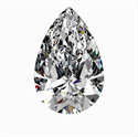 Diamante Natural 0.51 quilates, De pera , Color J, claridad SI1 y certificado GIA