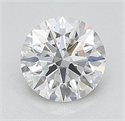 Lab Grown Diamond 1.07 Carats, Round with Ideal Cut, E Color, VVS2 Clarity and Certified by IGI