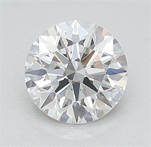 Picture of Lab Grown Diamond 1.07 Carats, Round with Ideal Cut, E Color, VVS2 Clarity and Certified by IGI