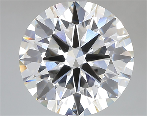Picture of Lab Grown Diamond 8.03 Carats, Round with Ideal Cut, F Color, VVS2 Clarity and Certified by IGI