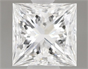 Natural Diamond 0.30 Carats, Princess with  Cut, F Color, SI1 Clarity and Certified by GIA