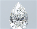 Natural Diamond 0.70 Carats, Pear with  Cut, G Color, VS2 Clarity and Certified by GIA