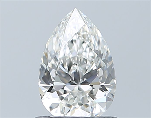 Picture of Natural Diamond 0.70 Carats, Pear with  Cut, G Color, VS2 Clarity and Certified by GIA