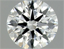 Diamante Natural 0.41 quilates, Redondo , Color E, claridad VVS2 y certificado GIA