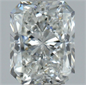 Natural Diamond 0.71 Carats, Radiant with  Cut, G Color, VS1 Clarity and Certified by GIA