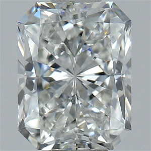 Picture of Natural Diamond 0.71 Carats, Radiant with  Cut, G Color, VS1 Clarity and Certified by GIA