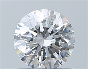 Foto Diamante Natural 0.70 quilates, Redondo , Color E, claridad SI1 y certificado GIA de