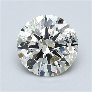 Foto Diamante Natural 1.02 quilates, Redondo , Color K, claridad I1 y certificado GIA de