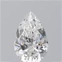 Natural Diamond 0.52 Carats, Pear with  Cut, F Color, VS1 Clarity and Certified by GIA