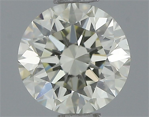 Picture of Natural Diamond 0.62 Carats, Round with Excellent Cut, L Color, VS1 Clarity and Certified by IGI