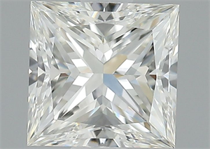 Picture of Natural Diamond 1.08 Carats, Princess with  Cut, I Color, VS2 Clarity and Certified by GIA