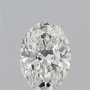 Picture of Natural Diamond 0.51 Carats, Oval with  Cut, F Color, VVS1 Clarity and Certified by GIA