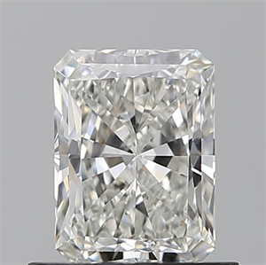 Picture of Natural Diamond 0.70 Carats, Radiant with  Cut, H Color, VVS1 Clarity and Certified by GIA