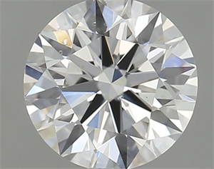 Foto Diamante Natural 0.87 quilates, Redondo , Color H, claridad SI1 y certificado GIA de