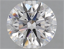 Lab Grown Diamond 2.52 Carats, Round with Ideal Cut, D Color, IF Clarity and Certified by IGI