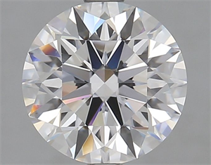 Picture of Lab Grown Diamond 2.52 Carats, Round with Ideal Cut, D Color, IF Clarity and Certified by IGI