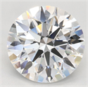 Lab Grown Diamond 3.12 Carats, Round with Ideal Cut, D Color, VVS1 Clarity and Certified by IGI