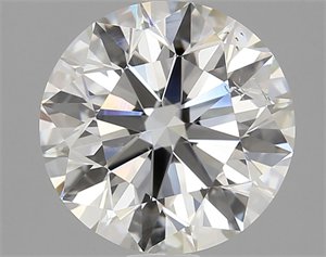 Foto Diamante Natural 2.54 quilates, Redondo , Color I, claridad SI1 y certificado GIA de