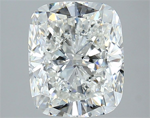 Picture of Natural Diamond 3.53 Carats, Cushion with  Cut, H Color, VS2 Clarity and Certified by GIA