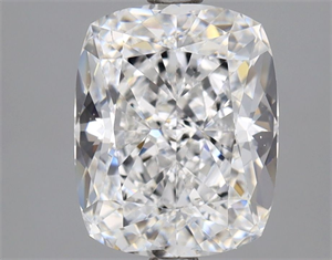 Picture of Natural Diamond 3.01 Carats, Cushion with  Cut, E Color, SI1 Clarity and Certified by GIA