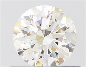Picture of Natural Diamond 0.50 Carats, Round with Excellent Cut, H Color, SI1 Clarity and Certified by GIA