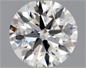 Natural Diamond 0.70 Carats, Round with Excellent Cut, G Color, VVS1 Clarity and Certified by GIA