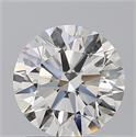 Natural Diamond 1.56 Carats, Round with Excellent Cut, J Color, IF Clarity and Certified by GIA