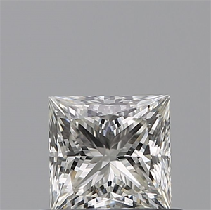 Foto Diamante Natural 0.51 quilates, Princesa , Color J, claridad VVS2 y certificado GIA de