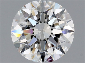 Picture of Natural Diamond 1.00 Carats, Round with Excellent Cut, I Color, SI2 Clarity and Certified by GIA