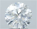 Diamante Natural 1.70 quilates, Redondo , Color F, claridad SI1 y certificado GIA