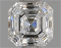 Natural Diamond 0.83 Carats, Asscher with  Cut, E Color, SI2 Clarity and Certified by IGI