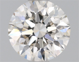 Picture of Natural Diamond 0.60 Carats, Round with Excellent Cut, J Color, VVS1 Clarity and Certified by GIA