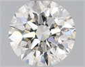 Diamante Natural 0.60 quilates, Redondo , Color J, claridad VVS1 y certificado GIA