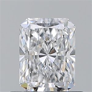 Picture of Natural Diamond 0.70 Carats, Radiant with  Cut, D Color, VS2 Clarity and Certified by GIA