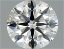 Diamante Natural 0.43 quilates, Redondo , Color F, claridad IF y certificado GIA
